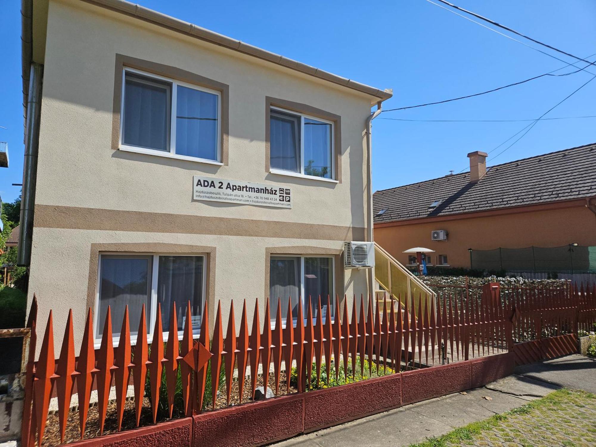 Ada 2 Apartmanhaz Hajdúszoboszló Dış mekan fotoğraf